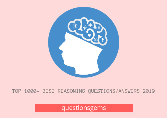 Best Reasoning questions/answers Hindi 2019