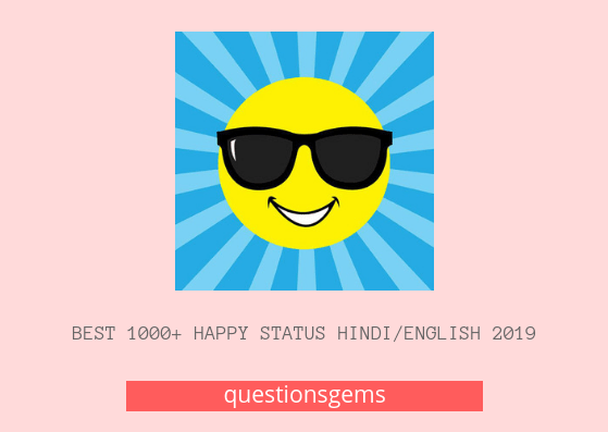 Happy Status 2019