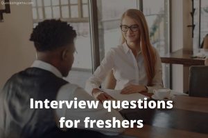 common interview questions
