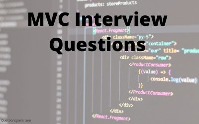 mvc interview questions