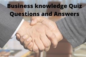 business quiz questions