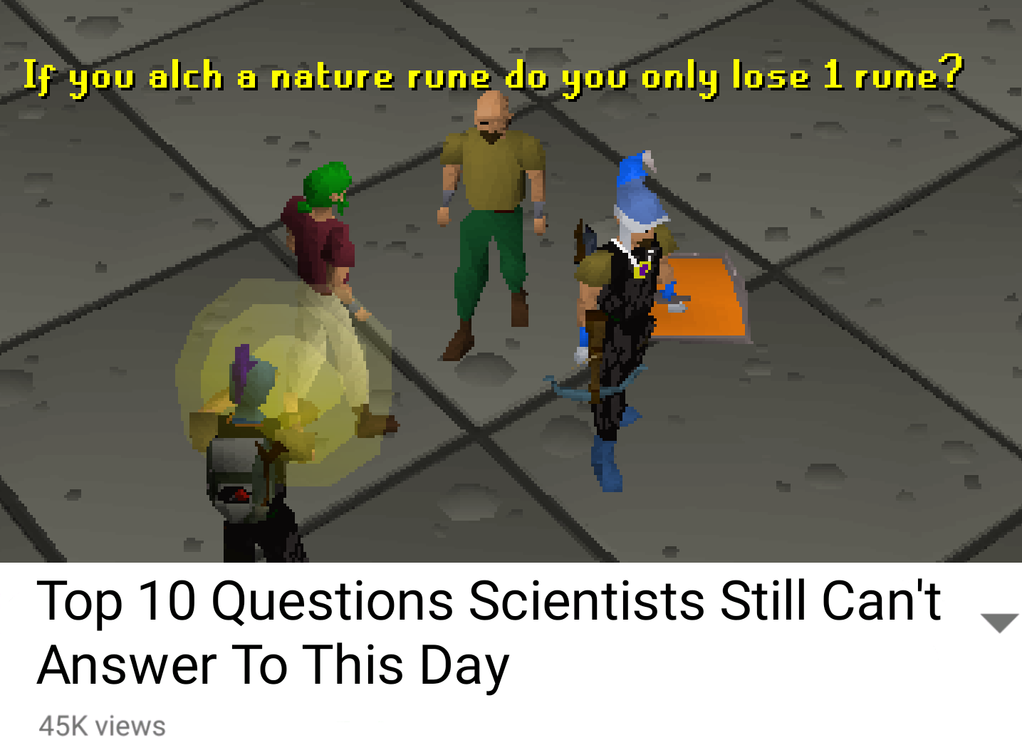 Questions Science Can't Answer Meme