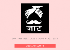 Jaat Status In Hindi 2019