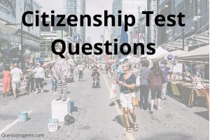 citizenship test questions