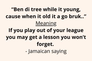 jamaican sayings