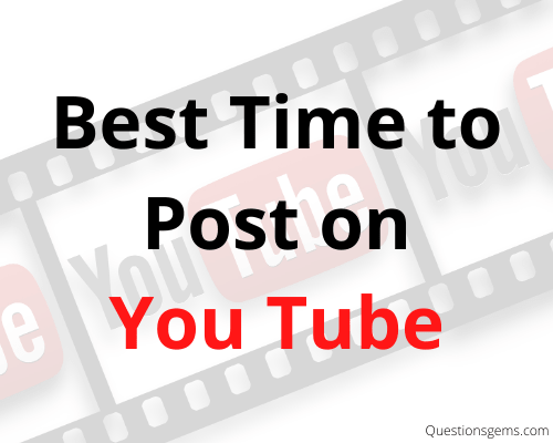 best time to post video on youtube