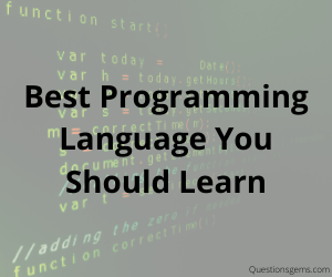 best programming languages