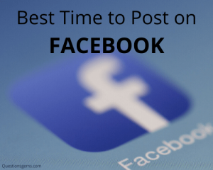 best time to post on facebook