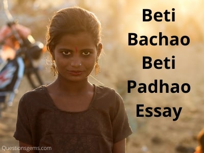 beti bachao beti padhao essay