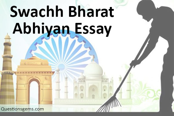 swachh bharat abhiyan essay