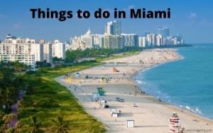 things to do in miami