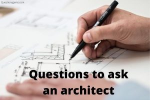 questions to ask an architect