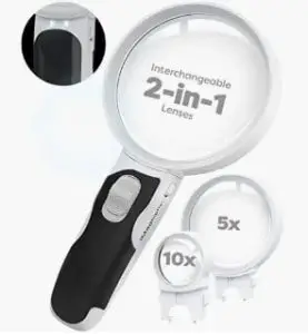 Budget Led Magnifying Glass