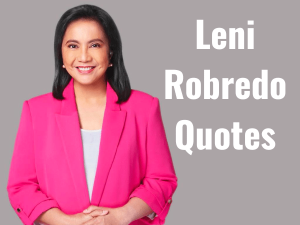 Leni Robredo Quotes